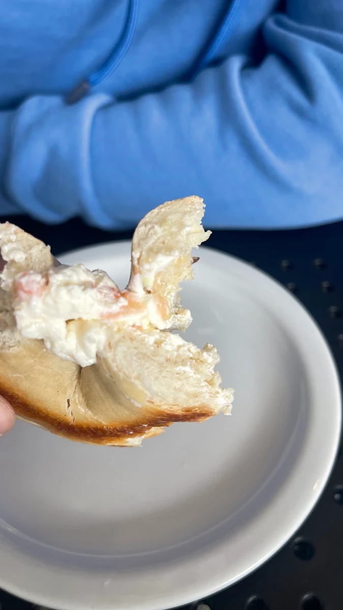 Bagel with Salmon Spread
