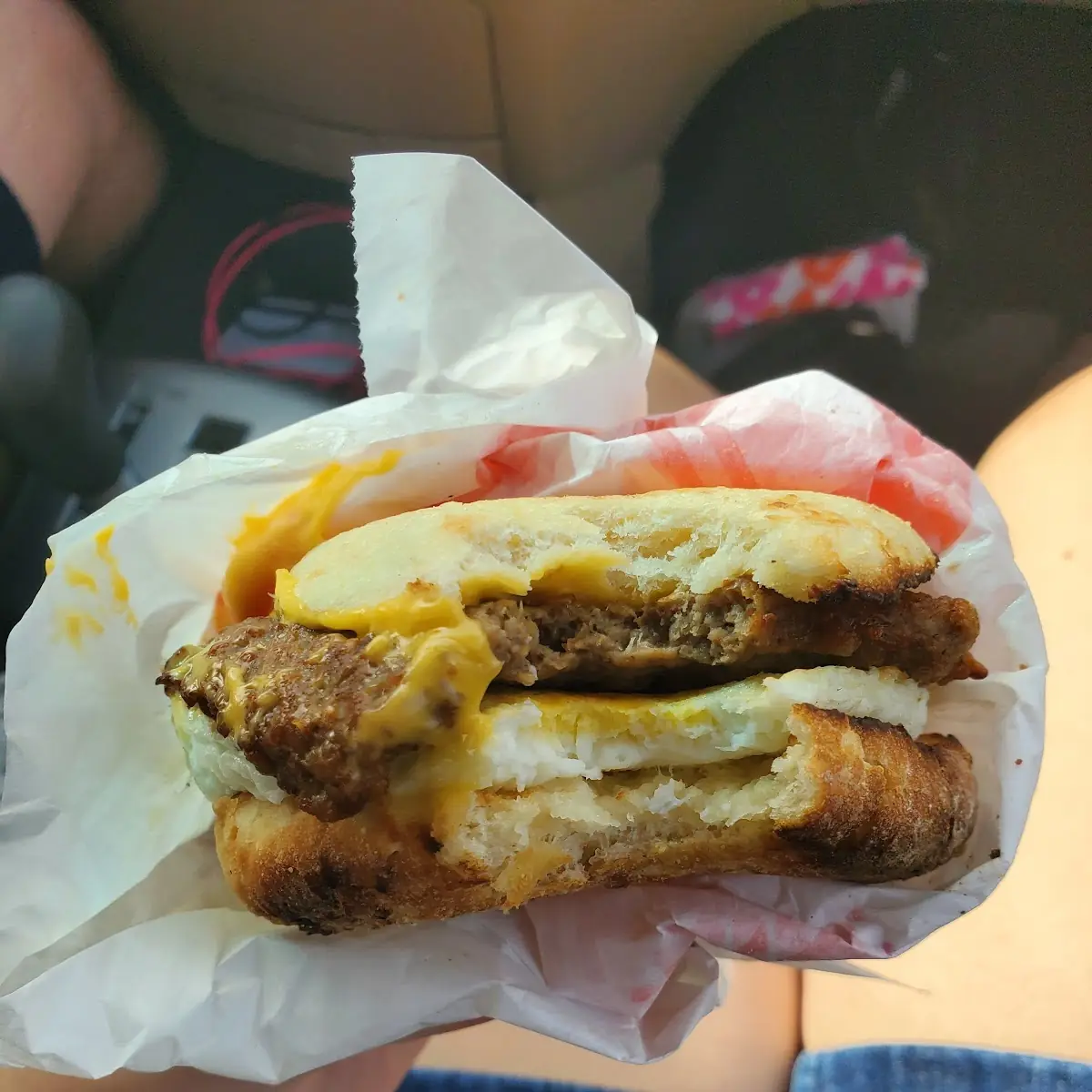 Turkey Sausage Egg and Cheese