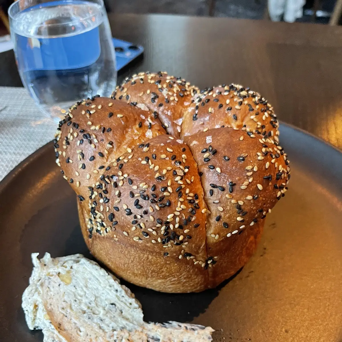 Hokkaido Milk Bread with Sesame Seeds