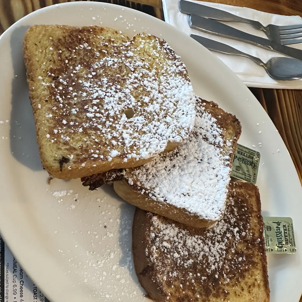 One French Toast or Pancake & Meat