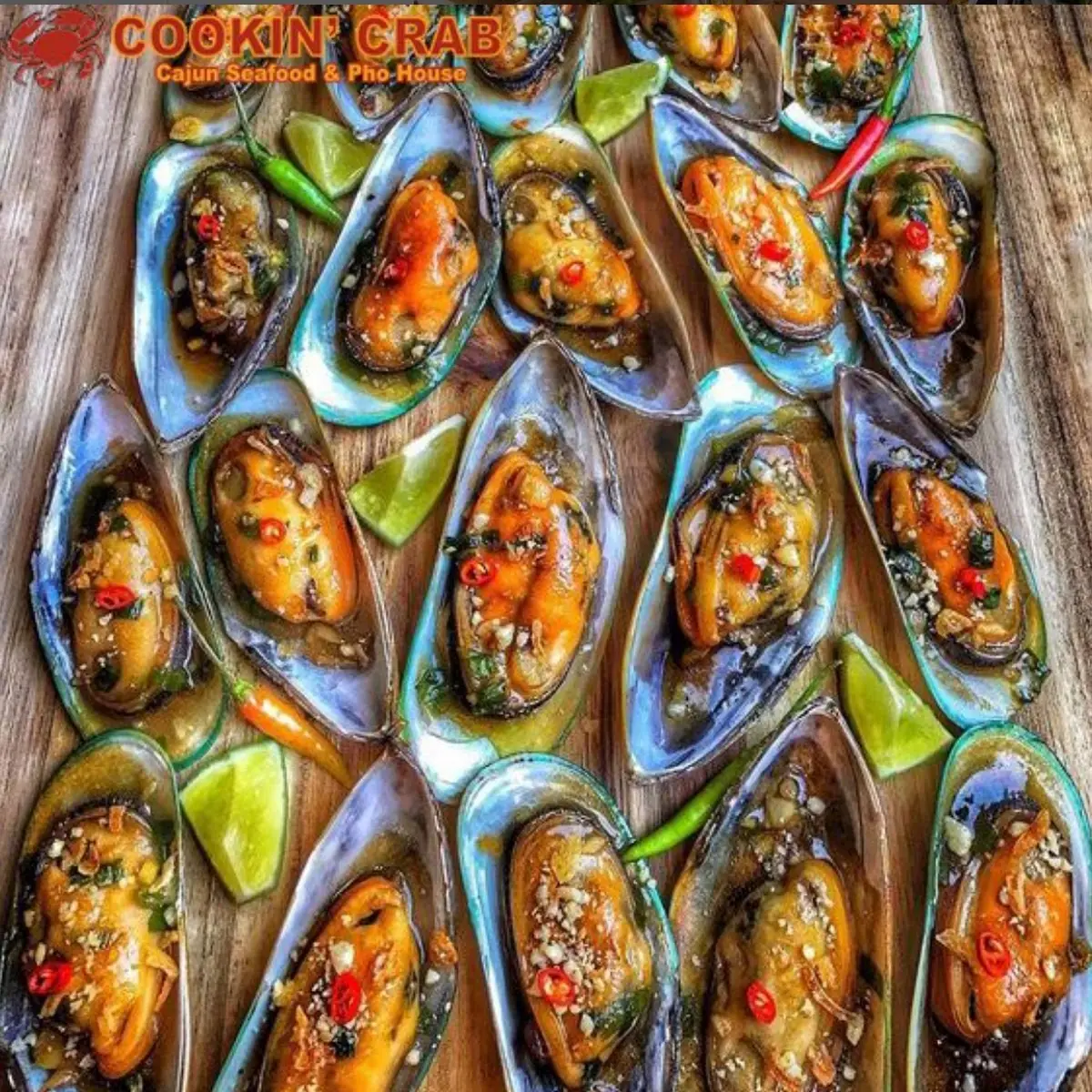 Baked Mussels