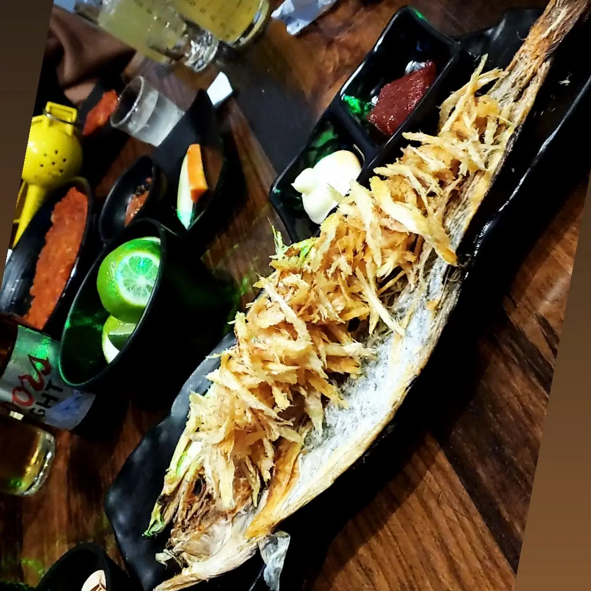 Dried Fish Appetizer Platter