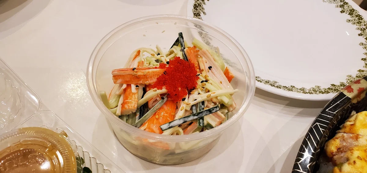 Kani Salad, Umai Sushi