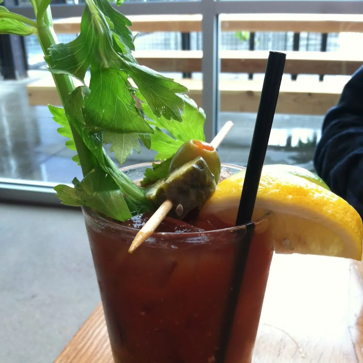 Bloody Mary with Beer Back