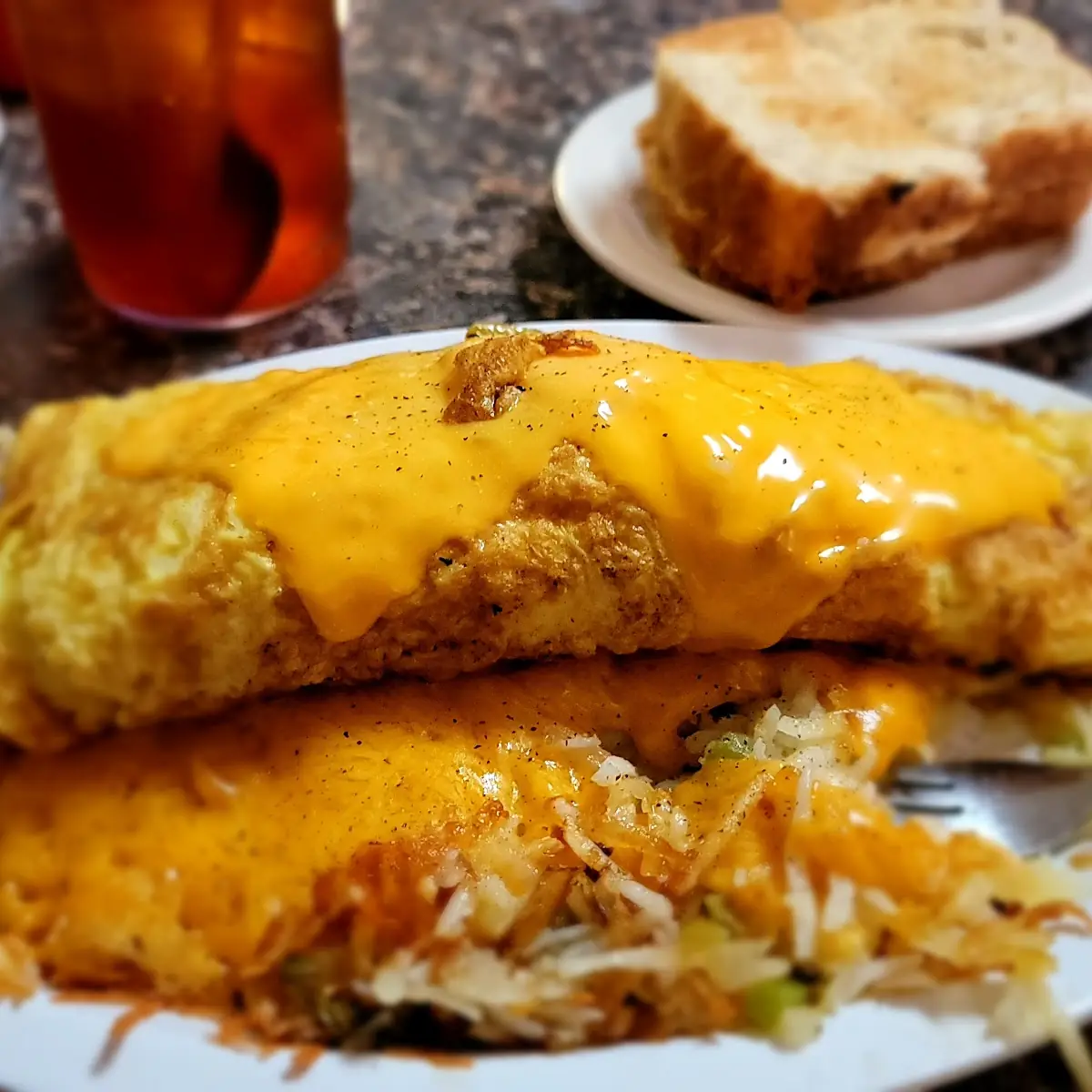 Heart Attack Omelet