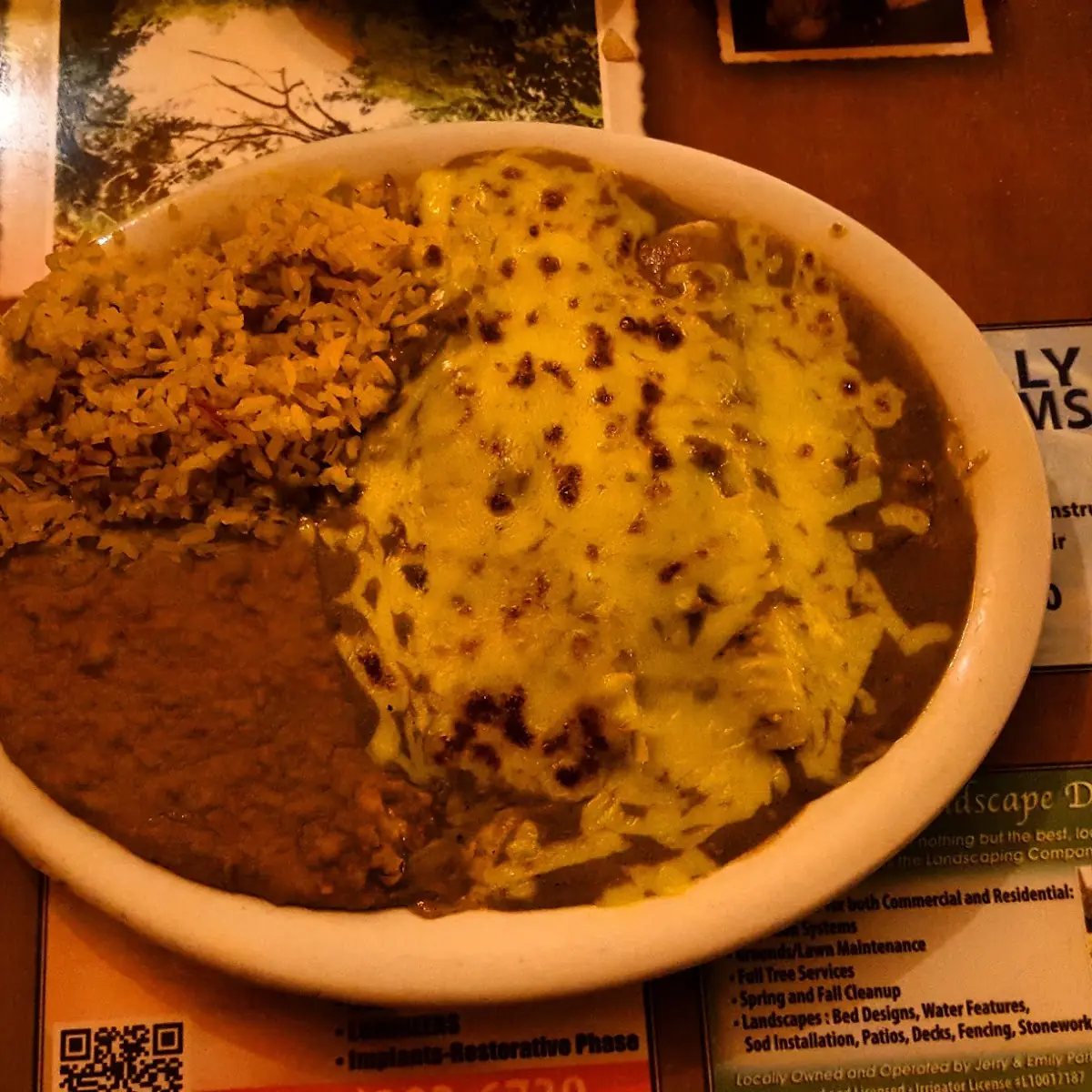 Cheese Enchilada Dinner