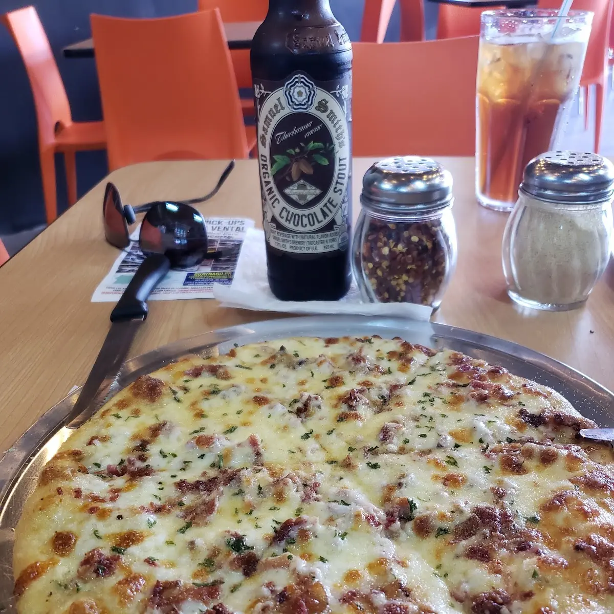 Pizza Carbonara