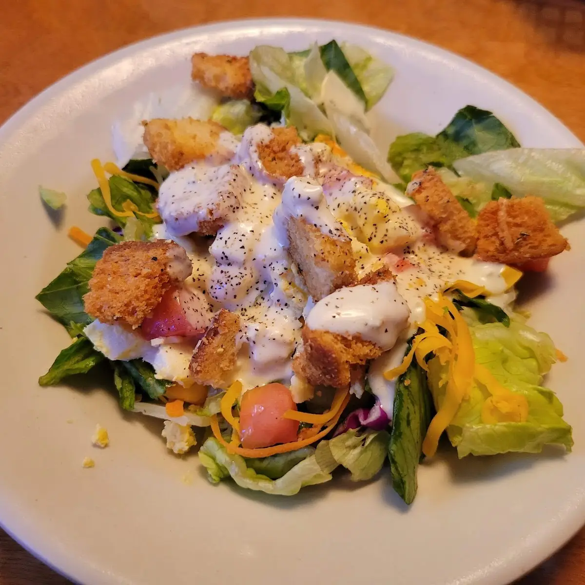 House Salad with Blue Cheese