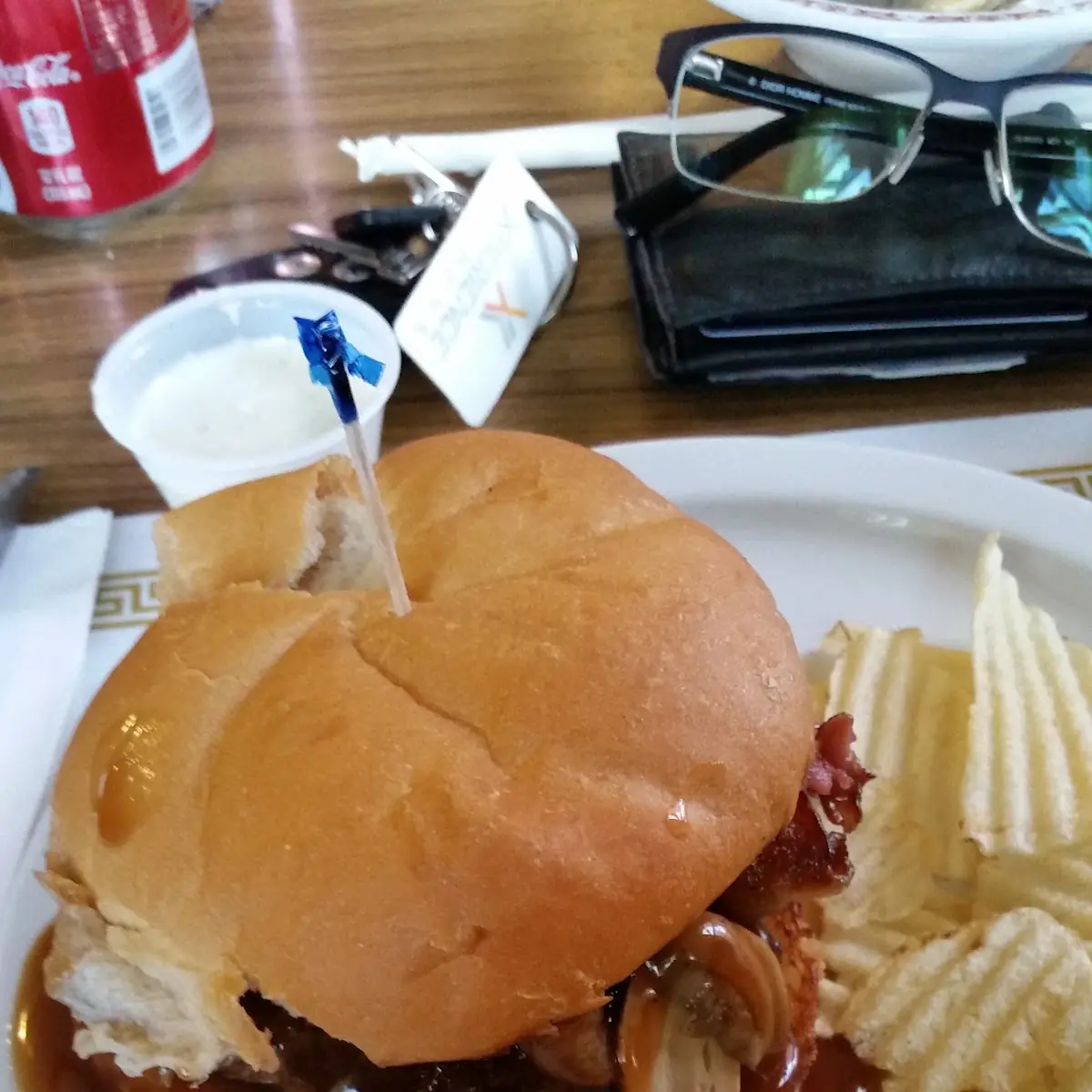 Mushroom Swiss Burger