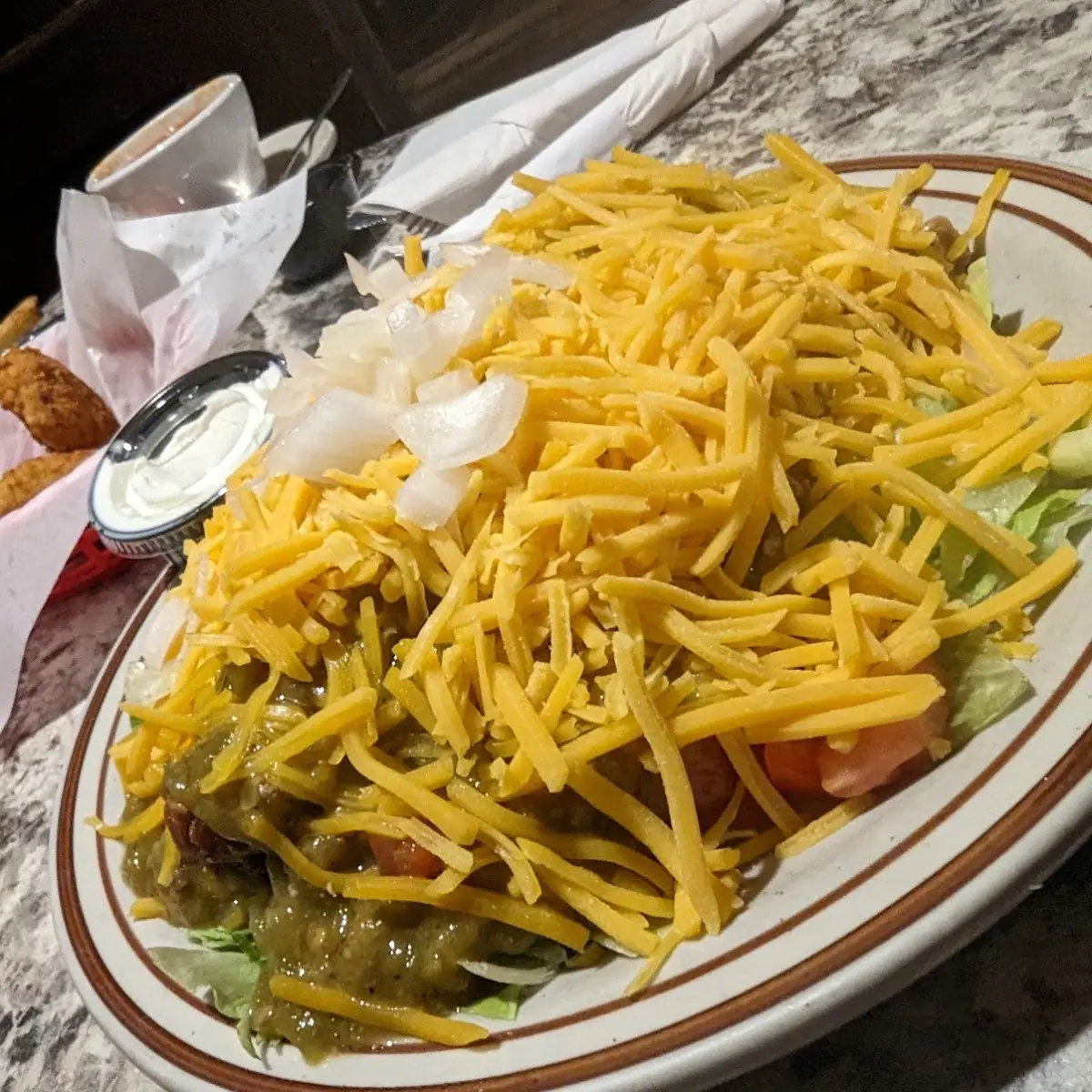 Chile Relleno with Green Chili