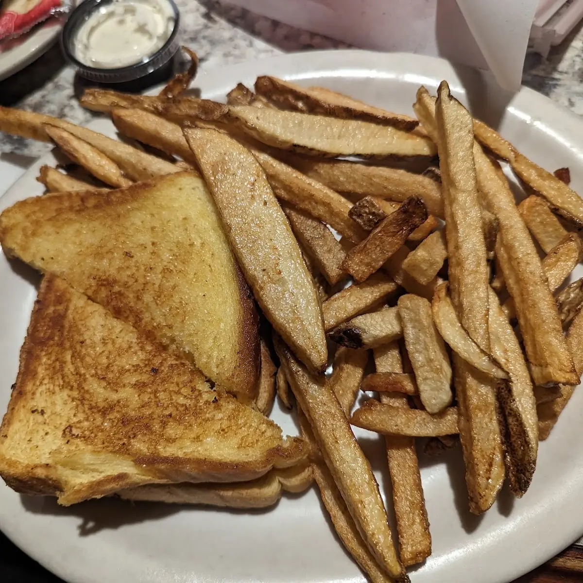 Grilled Cheese and Fries