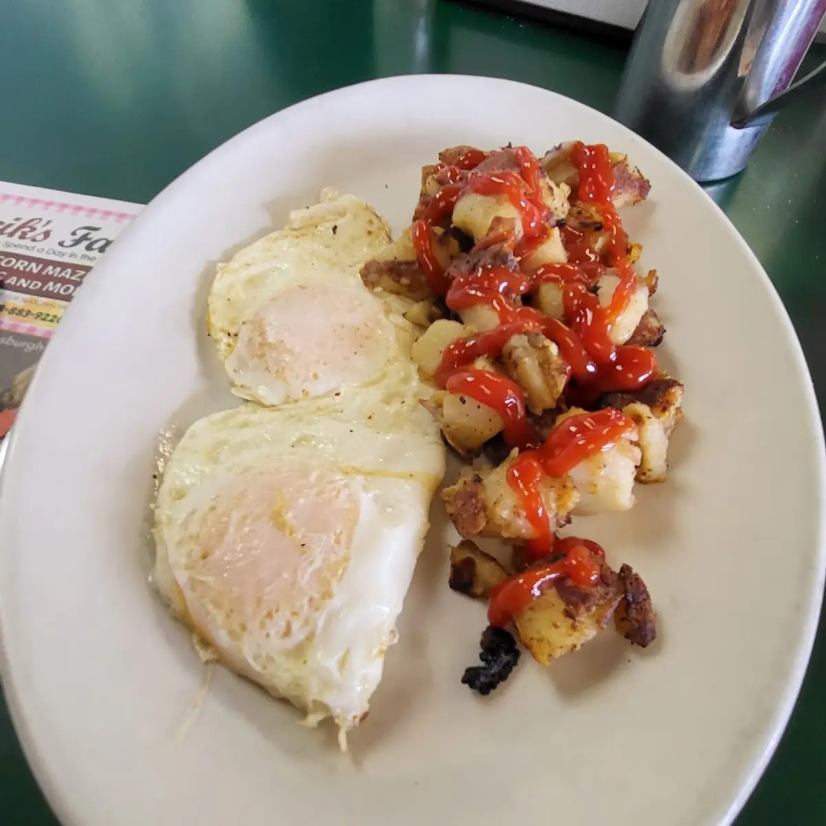 Two Eggs with Home Fries