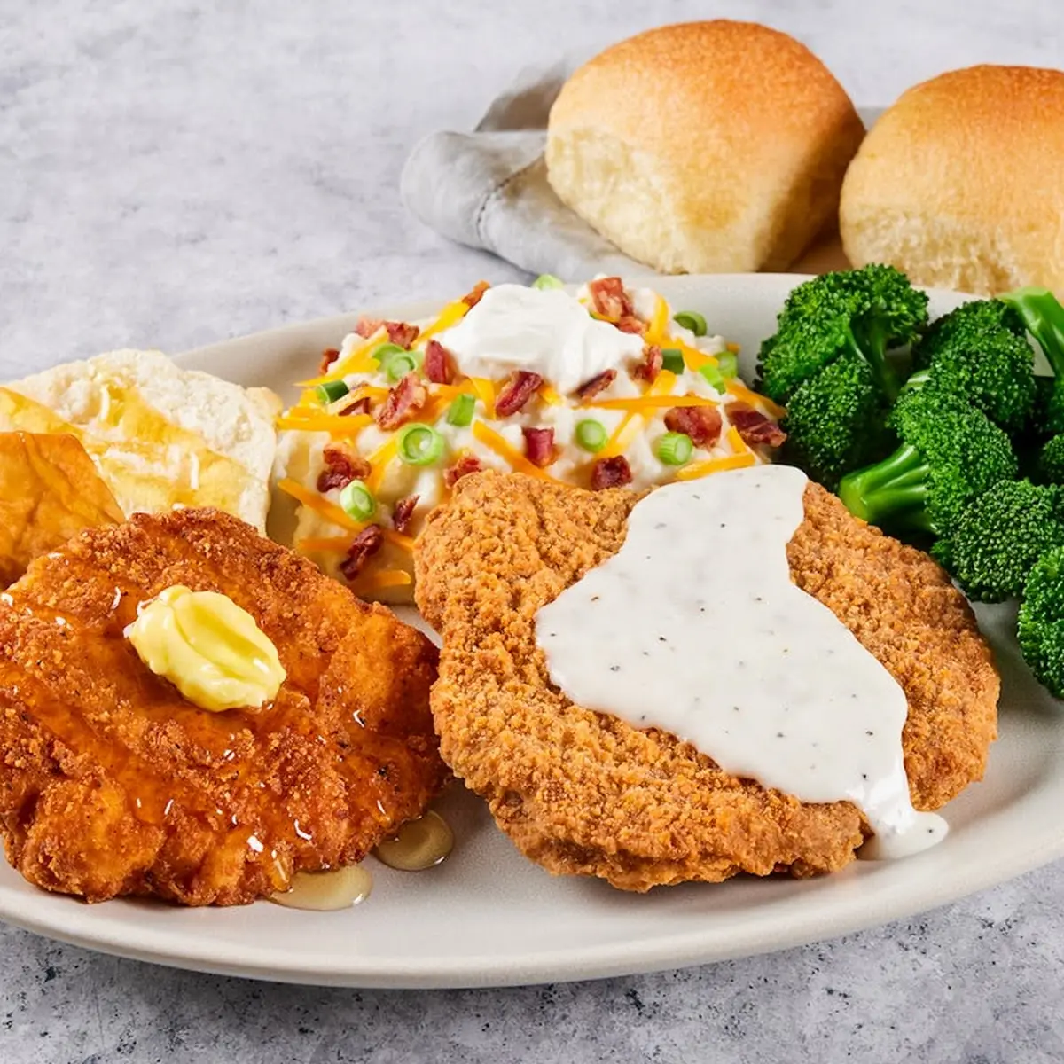 Double Dippin' Fried Chicken Sandwich Family Meal