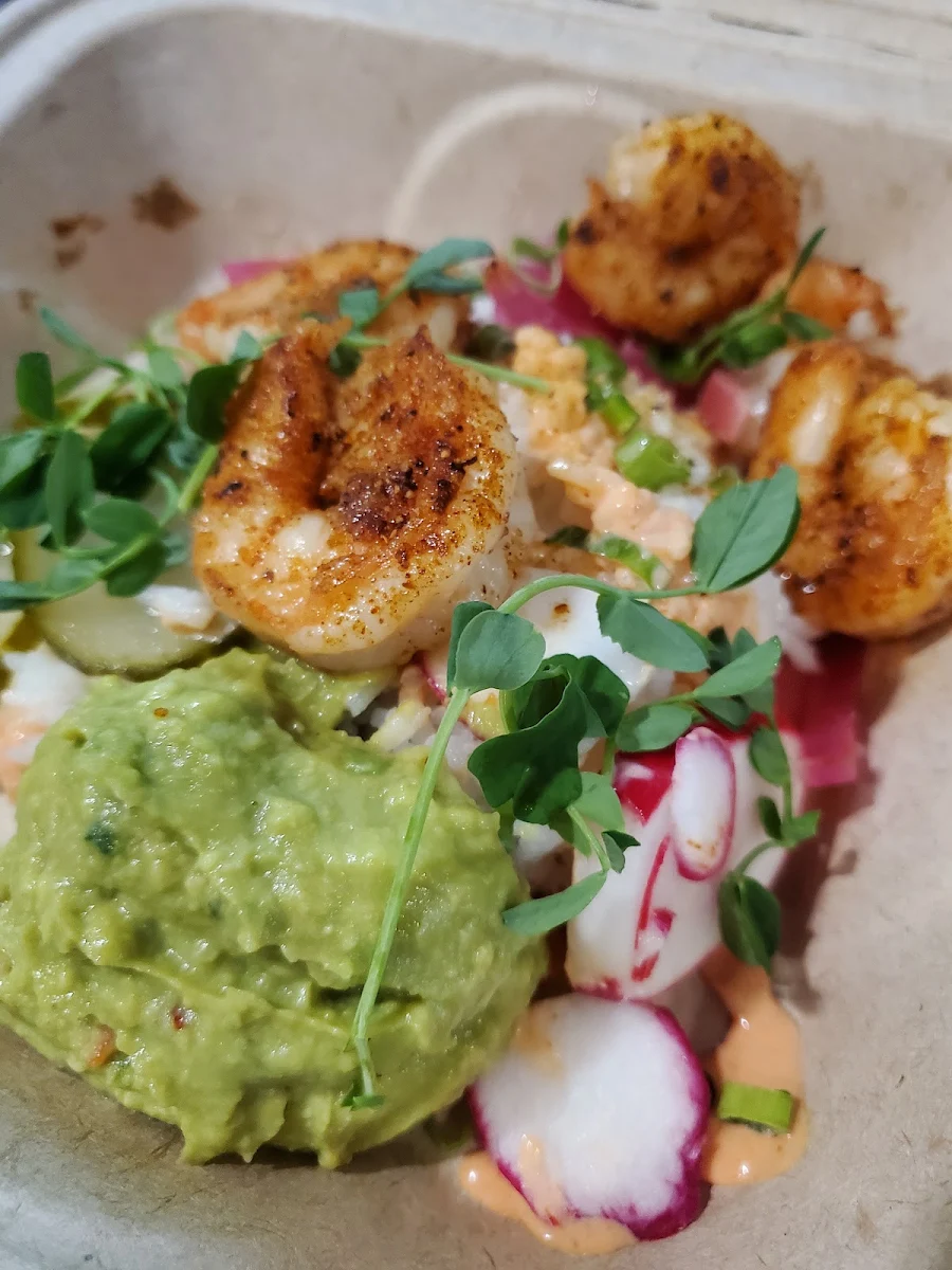 Cajun Shrimp Poke Bowl