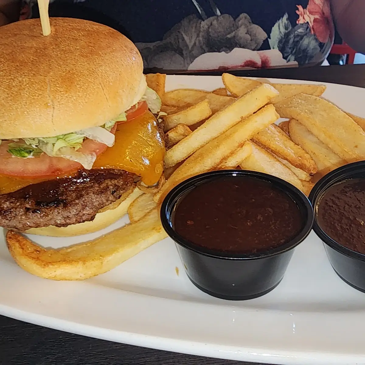 Whiskey River BBQ Burger