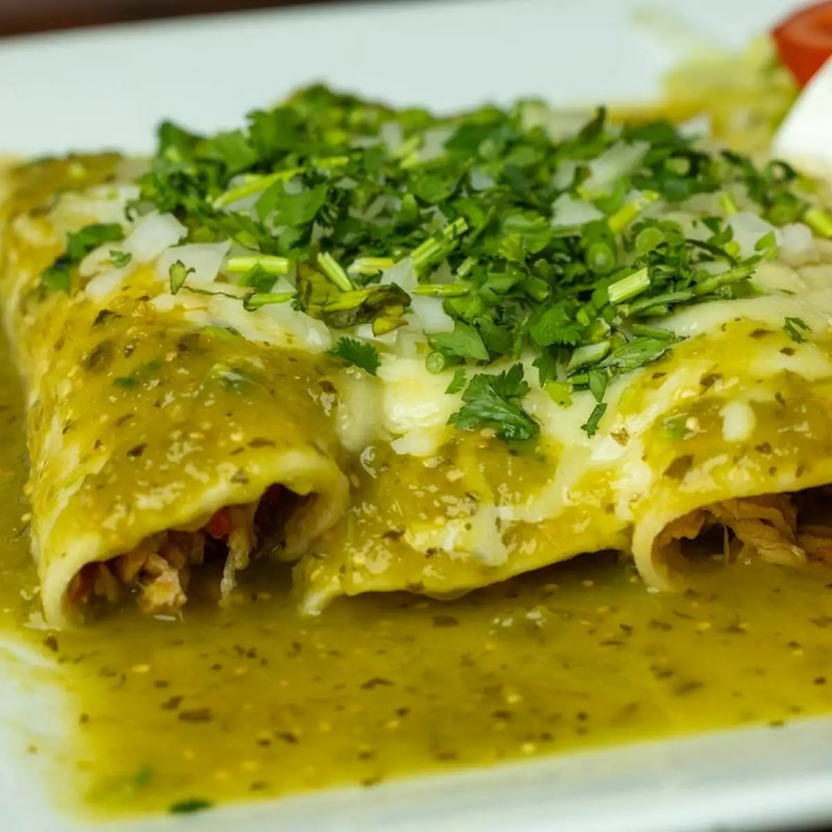 Enchiladas Verdes