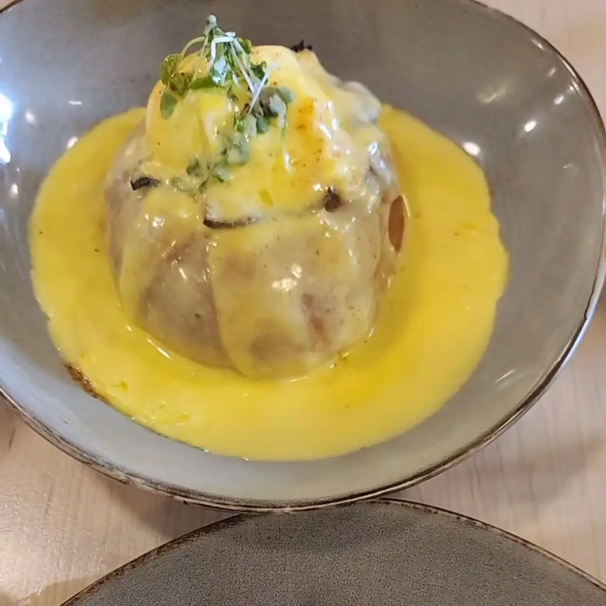 Eggs Benedict Chicken and Waffles