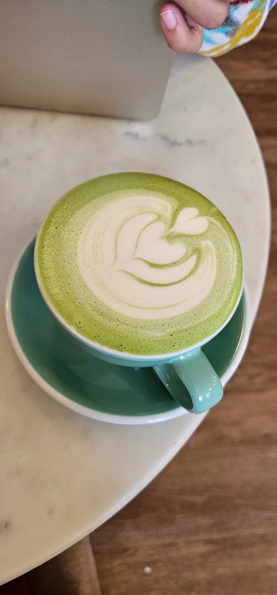 Hot Matcha Latte
