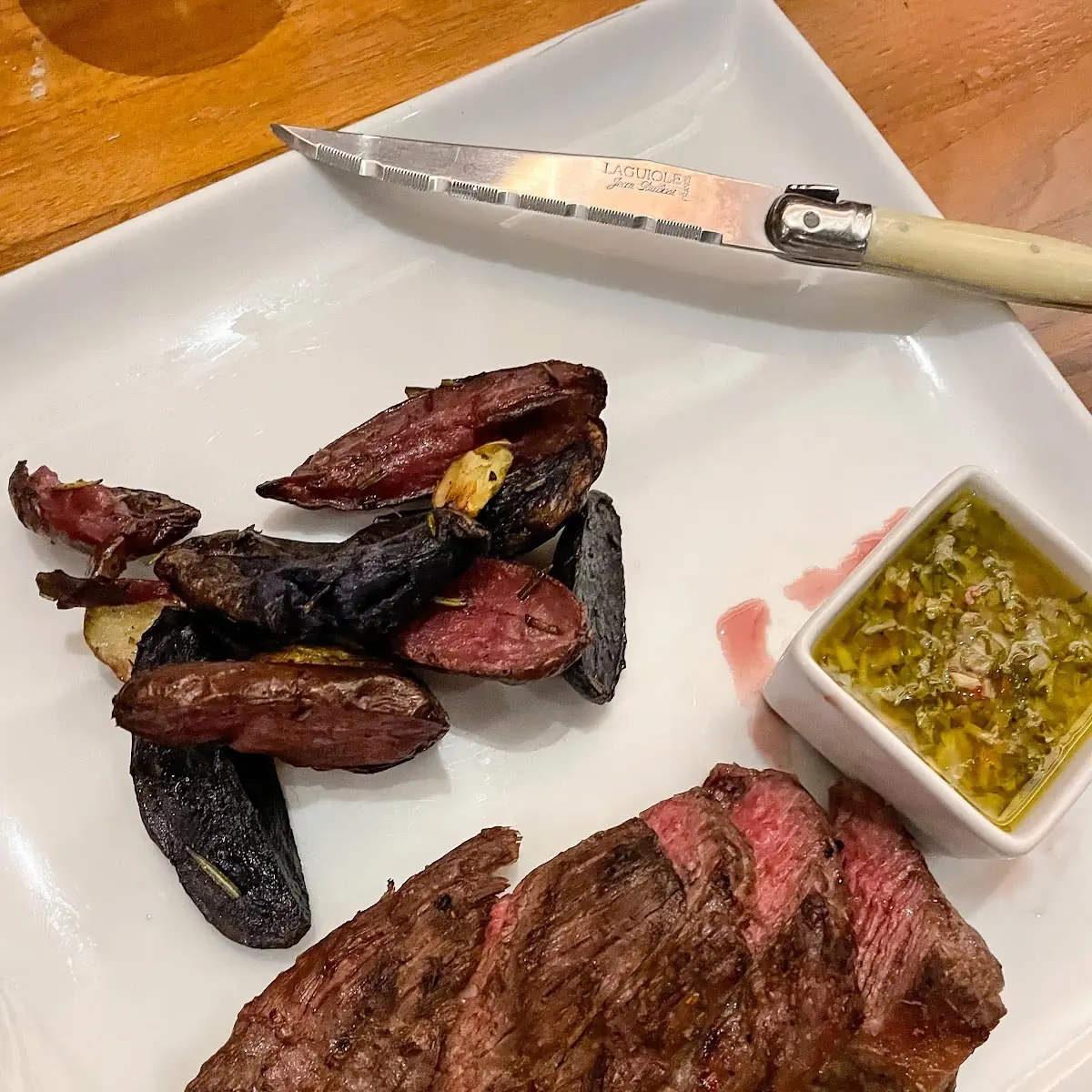 Steak Flank with Chimichurri