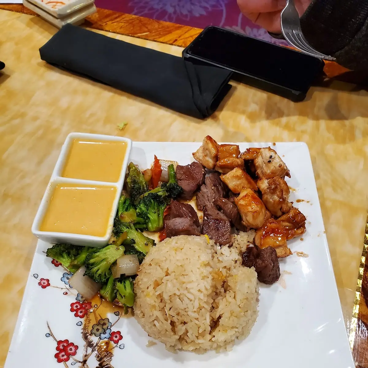 Steak and Chicken