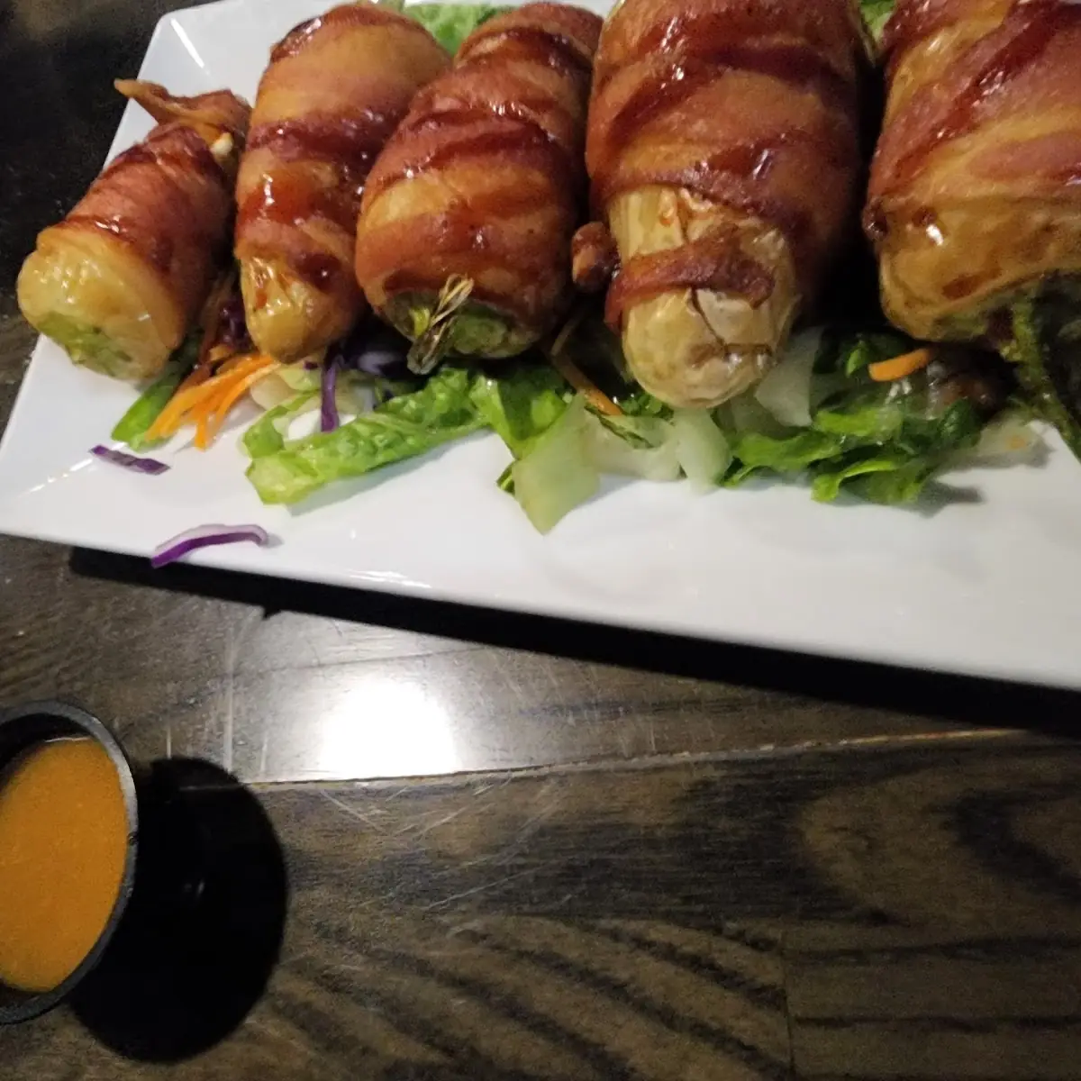 Bacon Wrapped Pepper