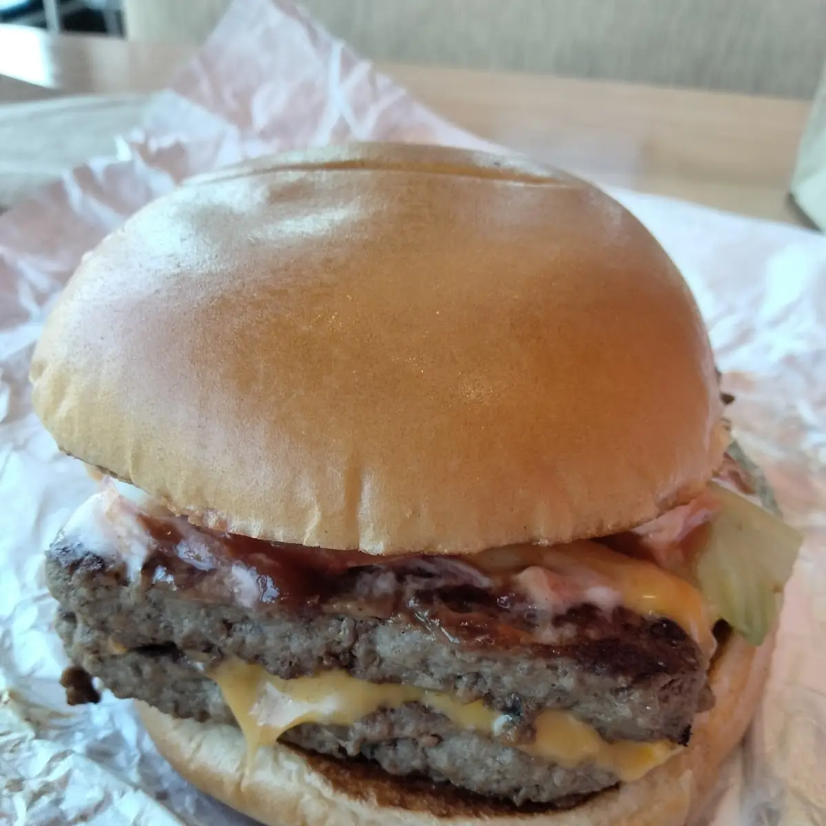 Dave's Double Hamburger