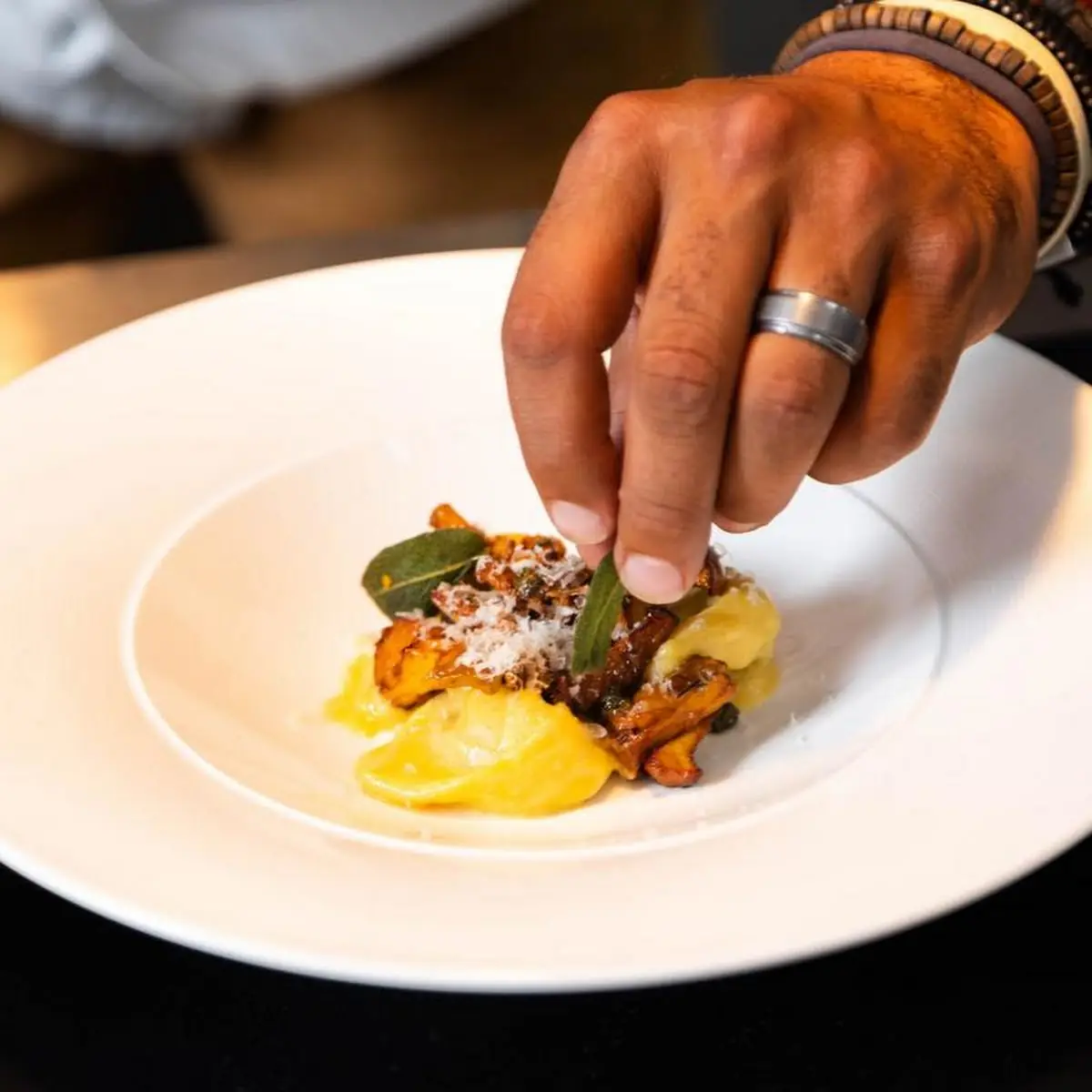 Cherry Smoked Short Rib Ravioli