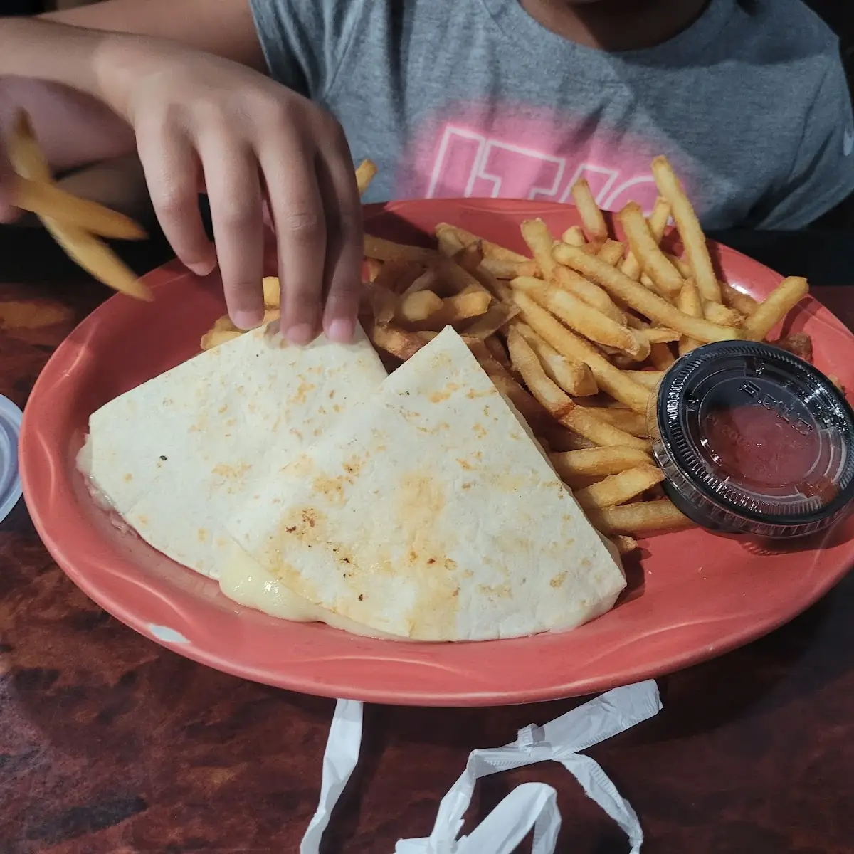 Kids Chicken Quesadilla
