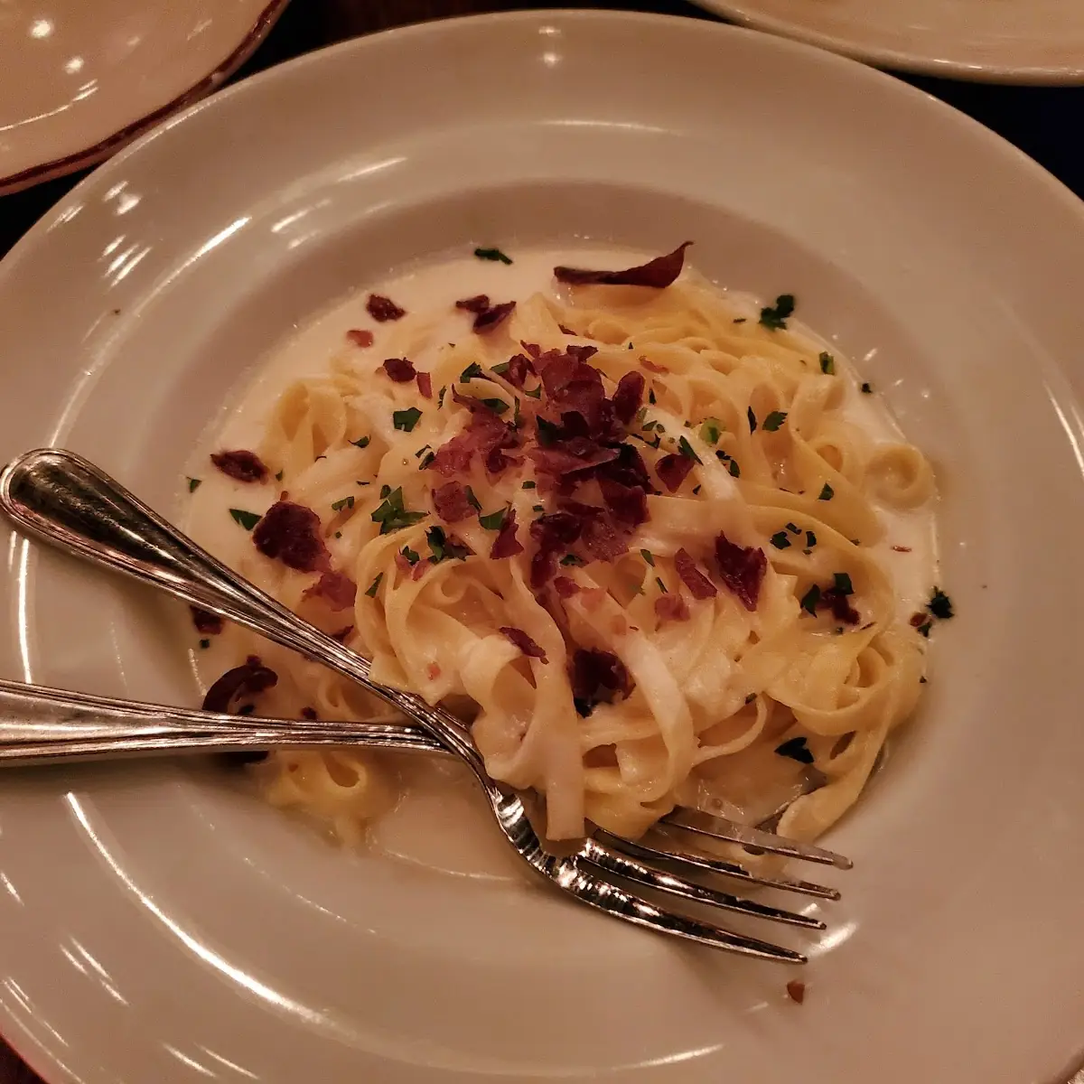 Fettuccine Alfredo with Chicken