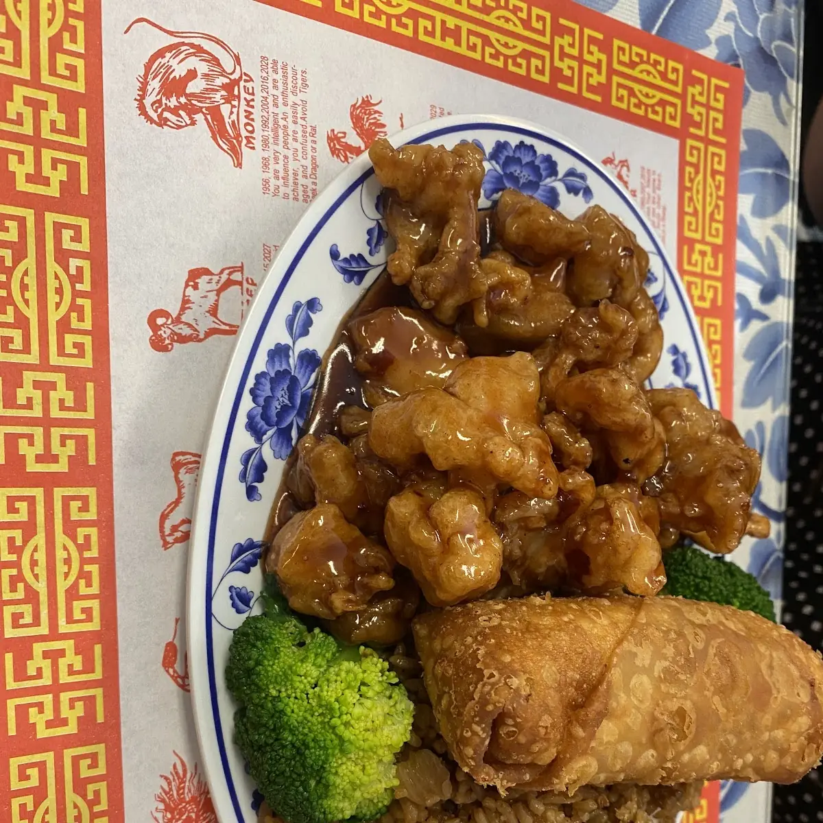 General Two's Chicken Egg Roll