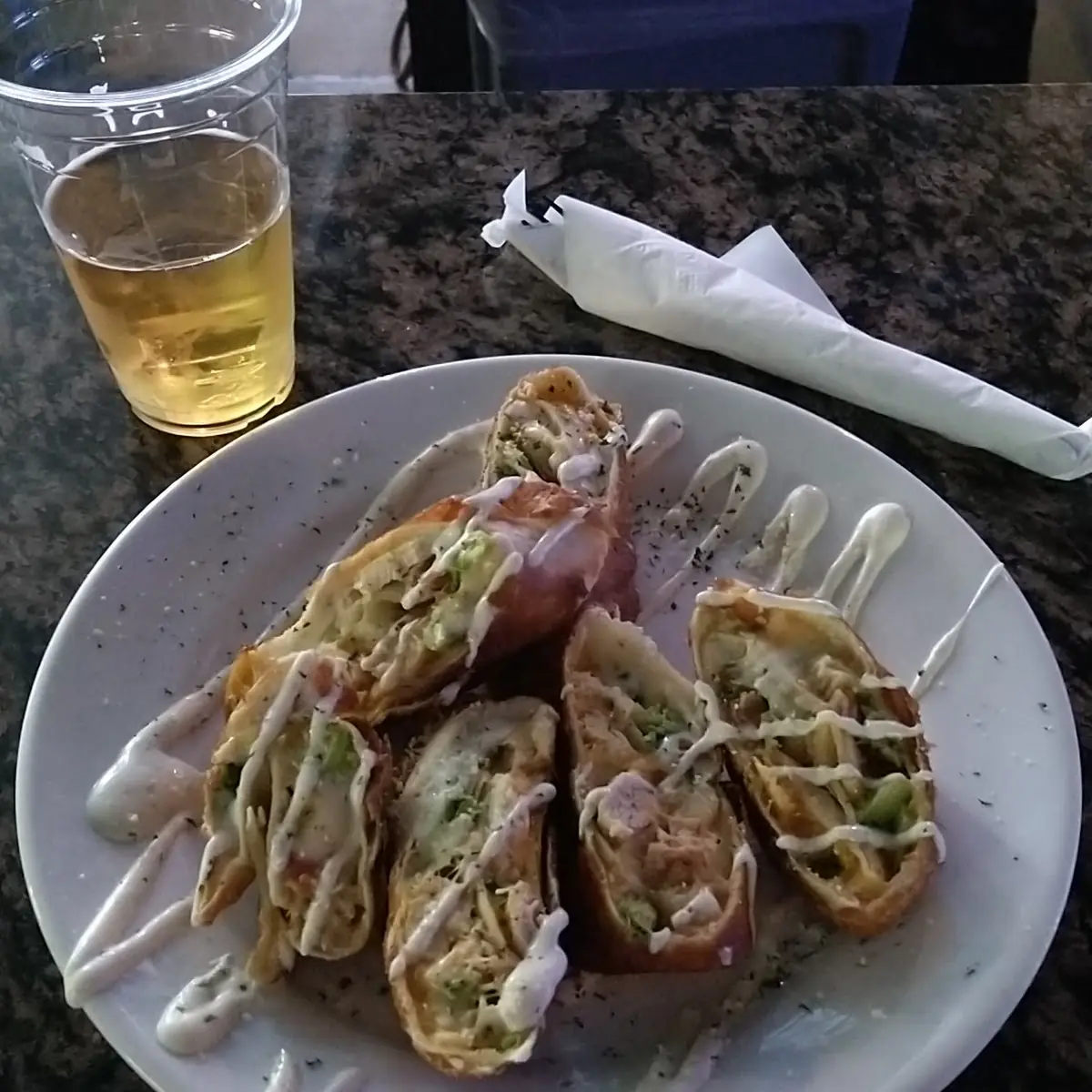 Bacon Cheddar Chicken Stromboli