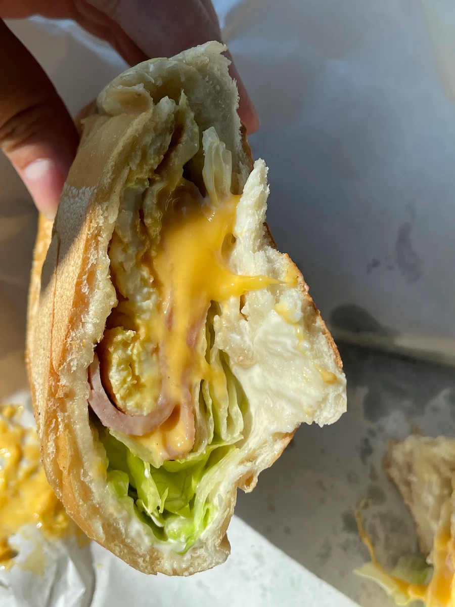 Jamón Queso Huevo Ham Egg and Cheese