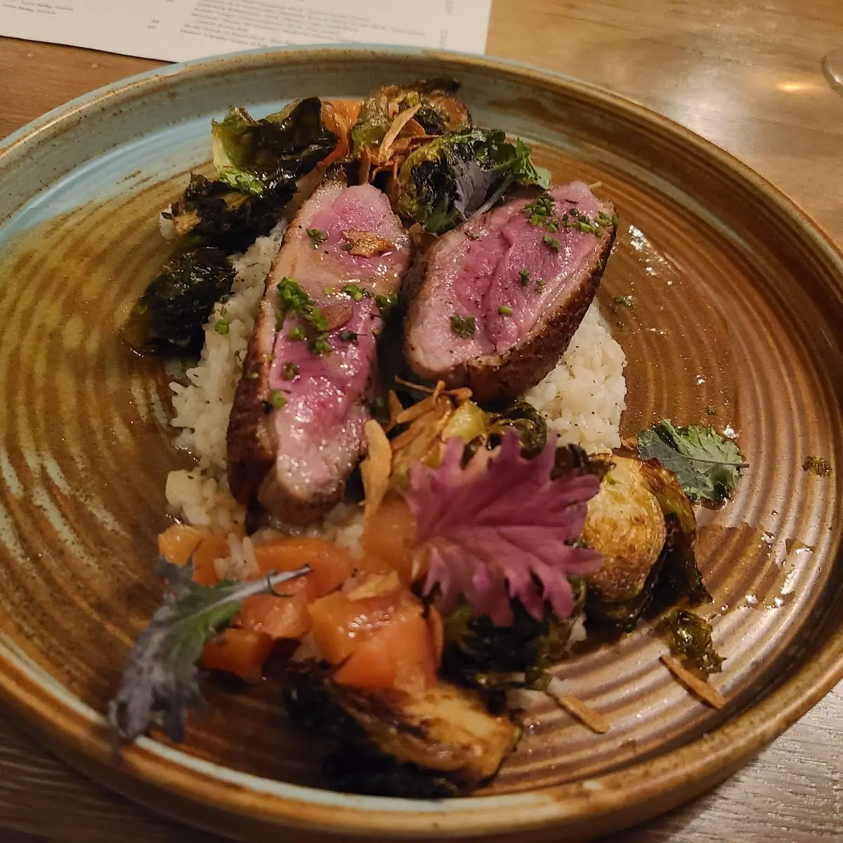 Grilled Duck Breast