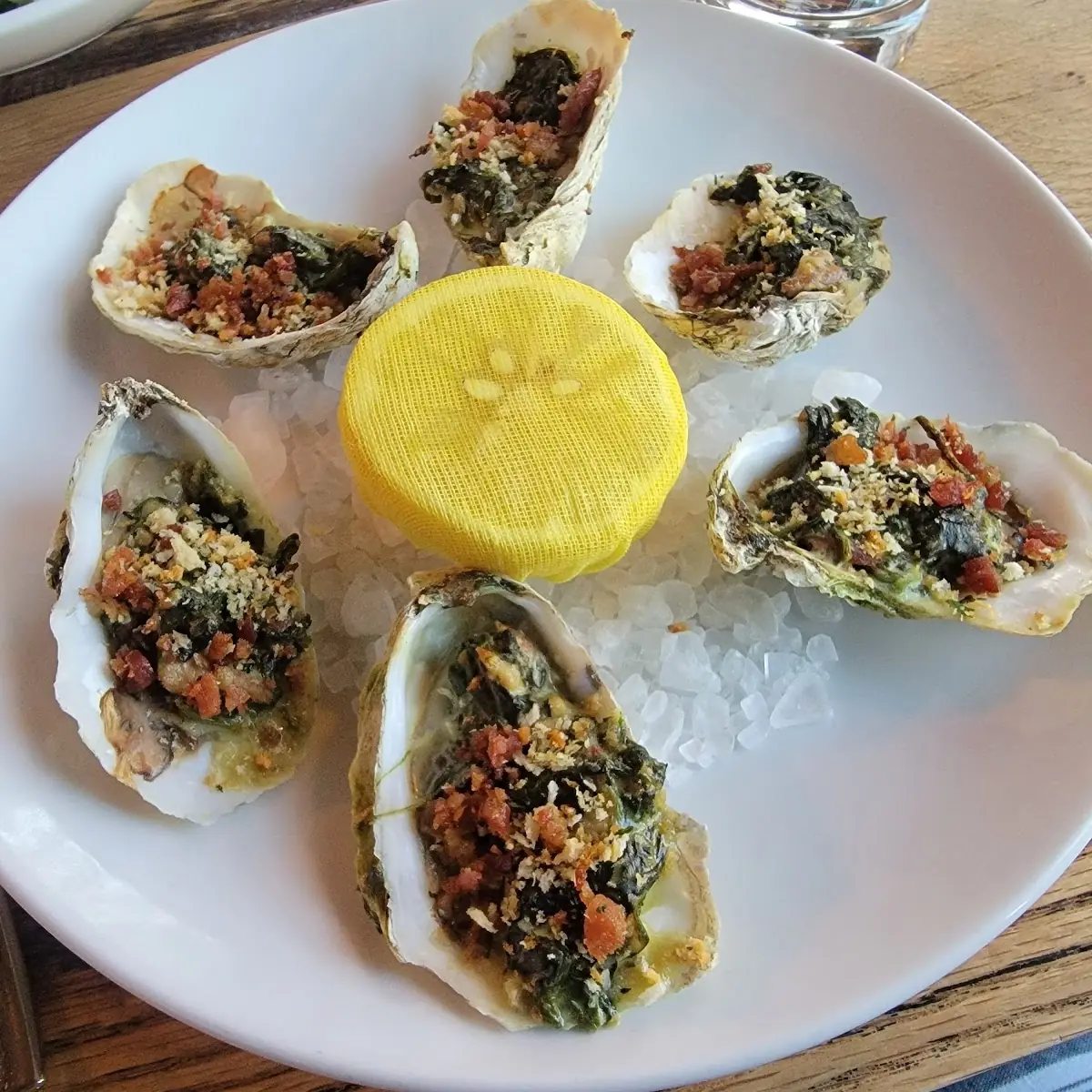 Oysters Rockefeller