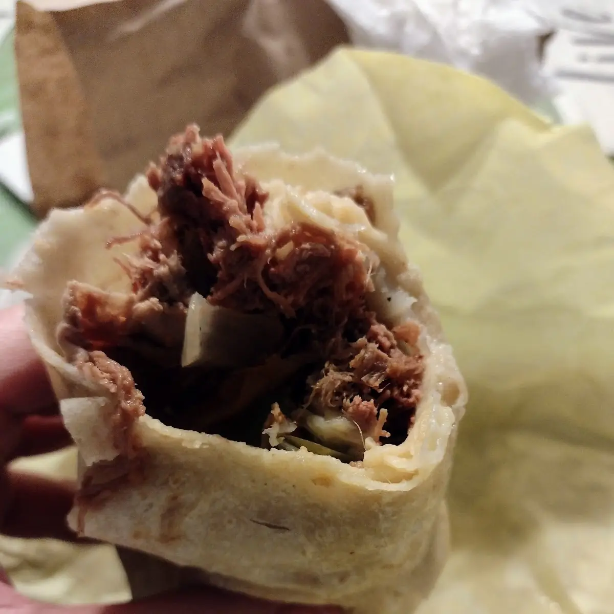 Machaca Burrito
