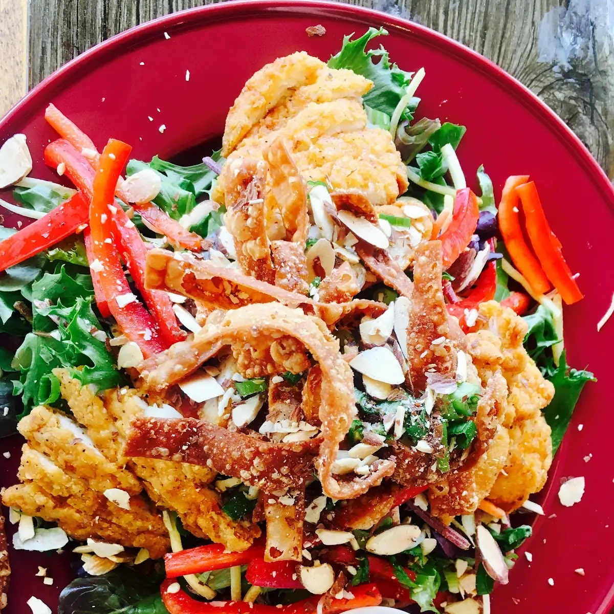 Crispy Chicken Salad
