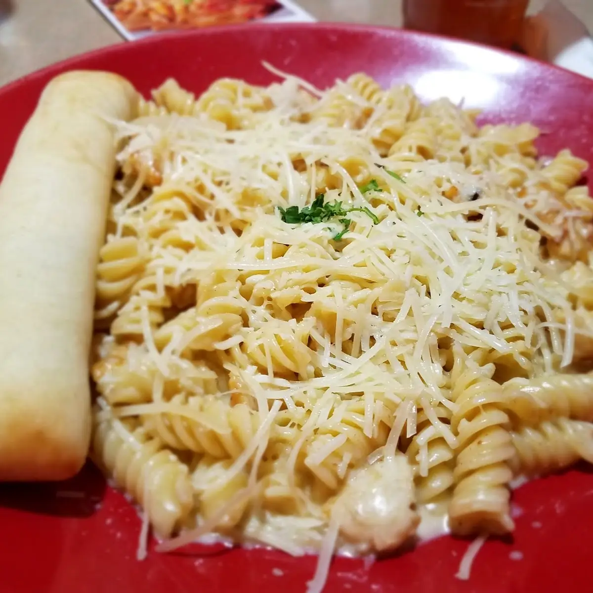 Fettuccine Alfredo with Chicken