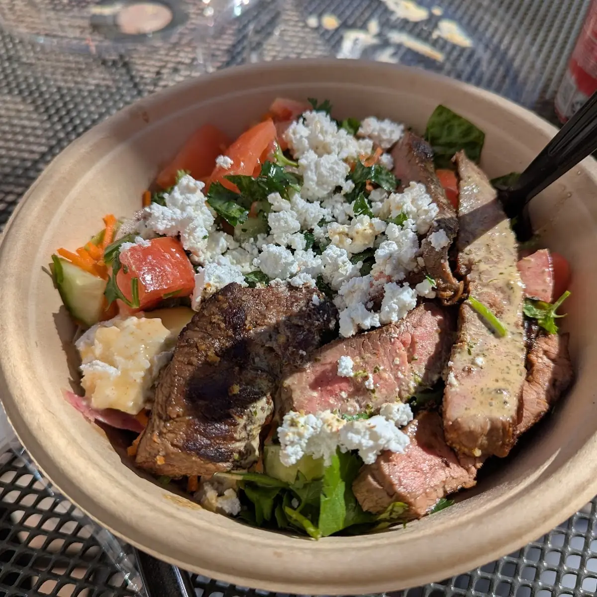 Mediterranean Steak Salad