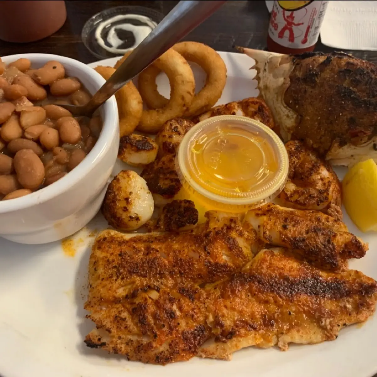 Broiled Seafood Platter