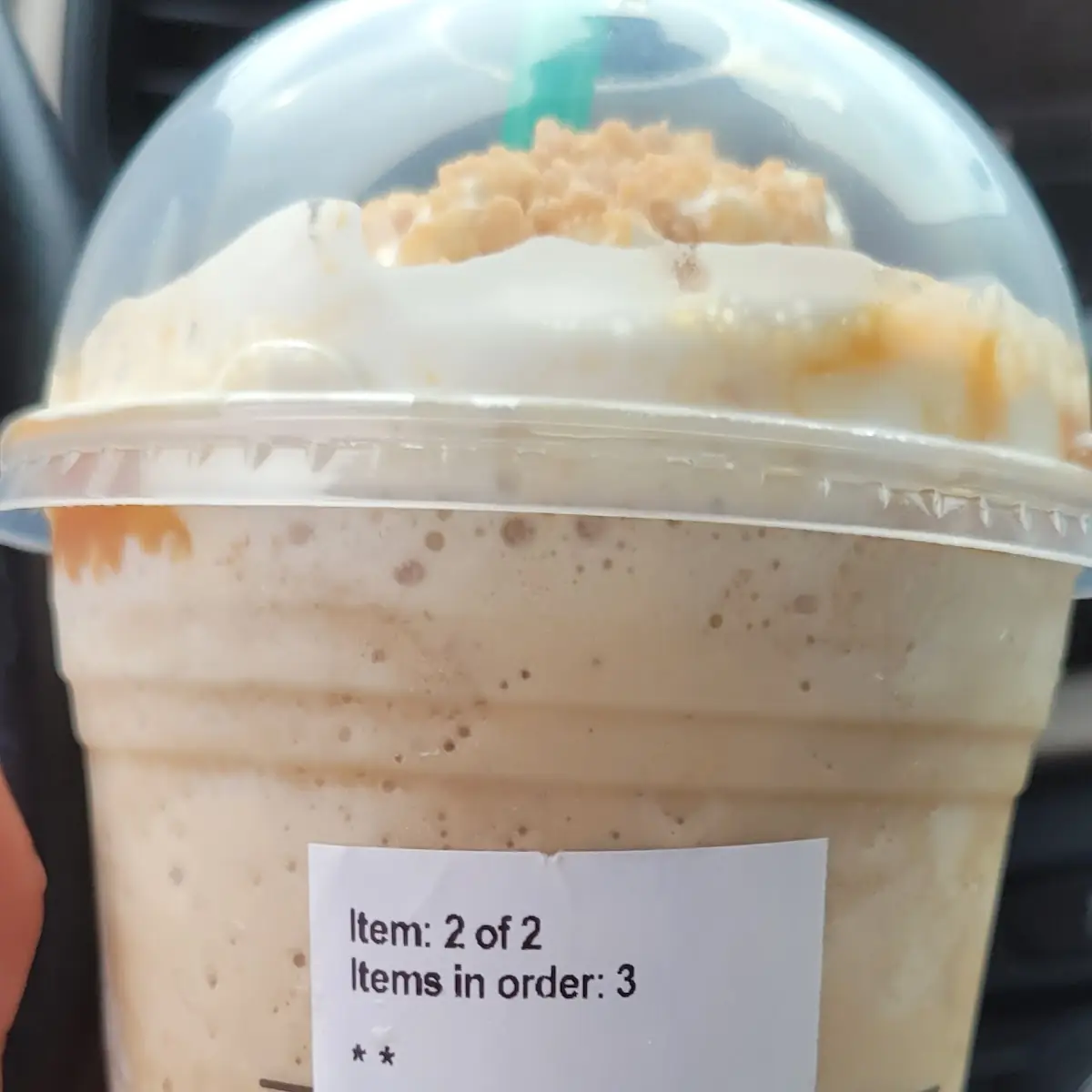 Caramel Frappe
