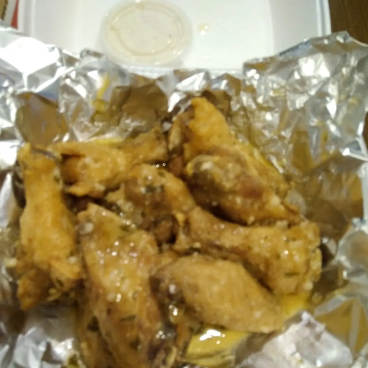 Garlic Parmesan Wings