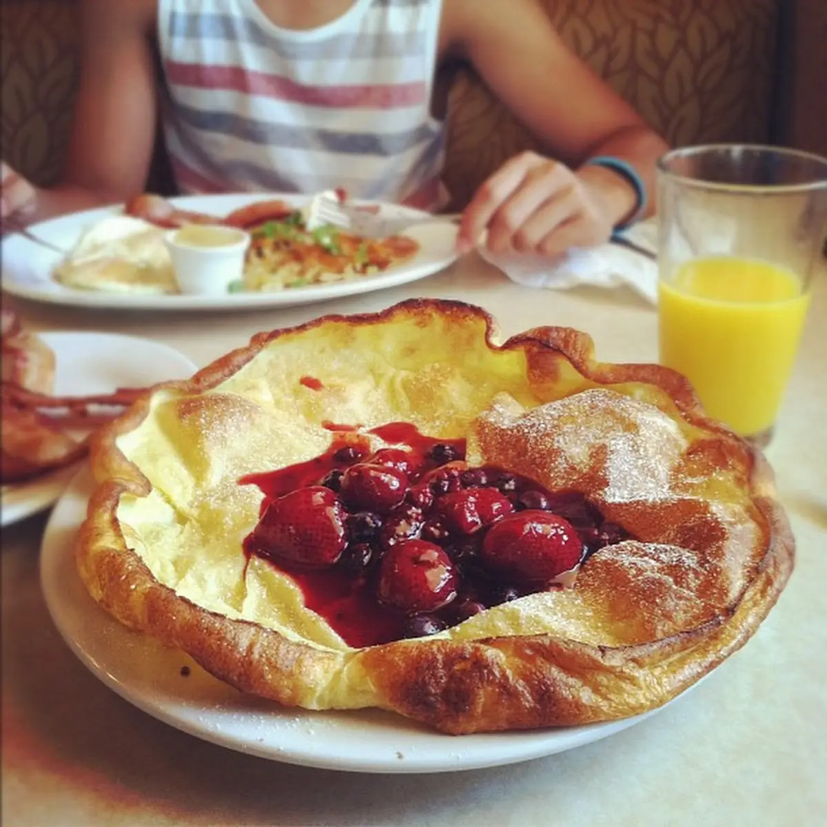 Classic German Pancake Combo