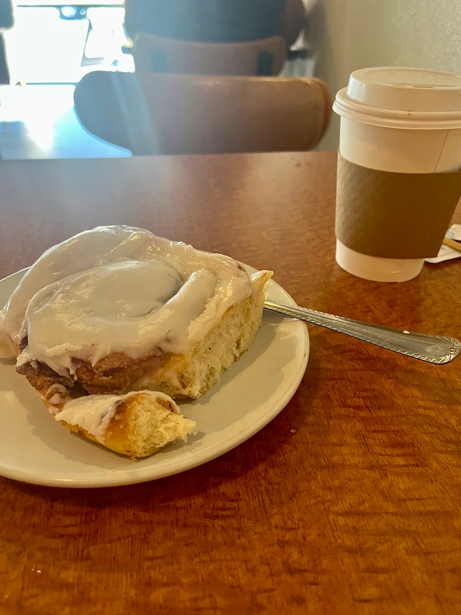 Caramel Macchiato Cinnamon Bun