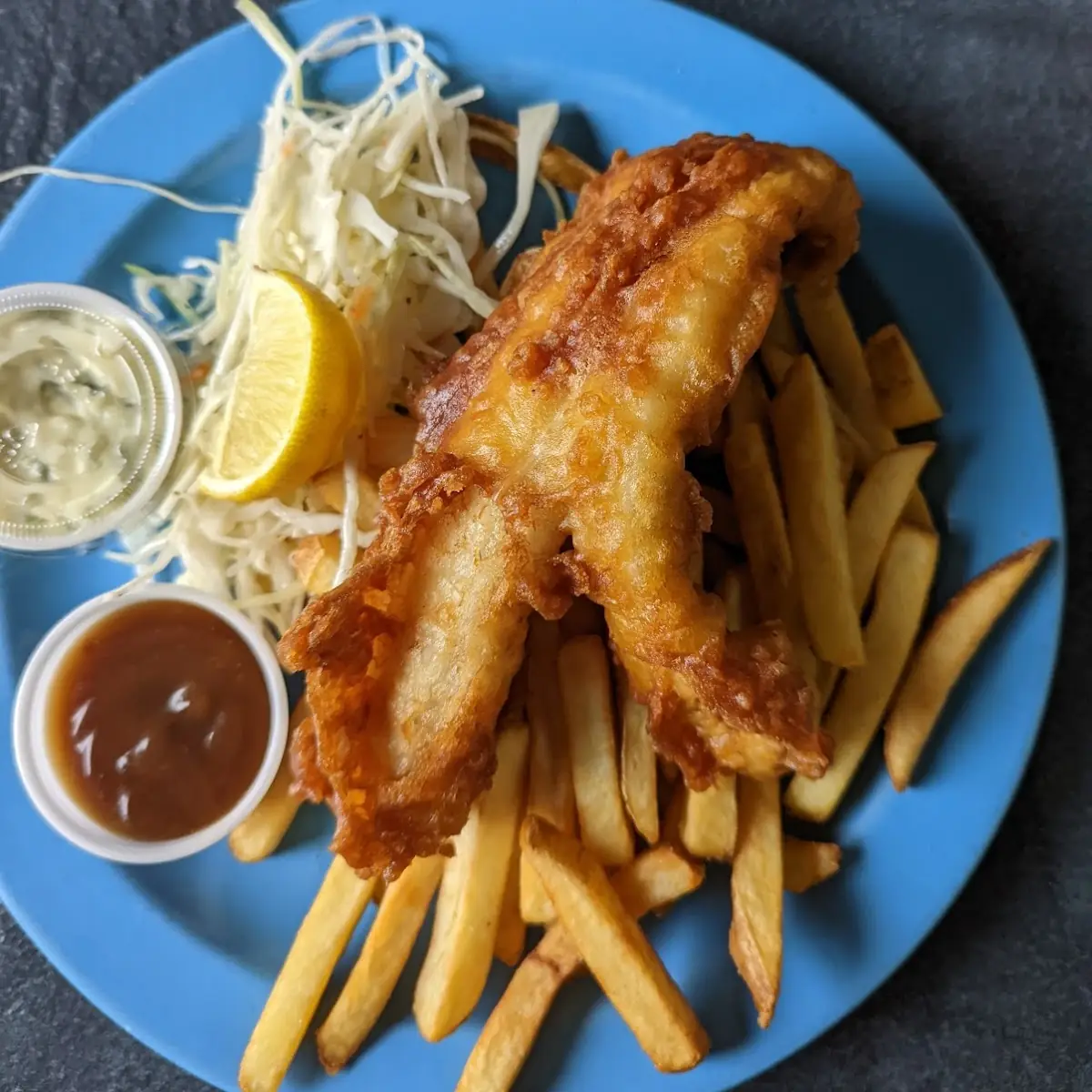 Fish & Chips, Scuttlebutt Tap & Eatery