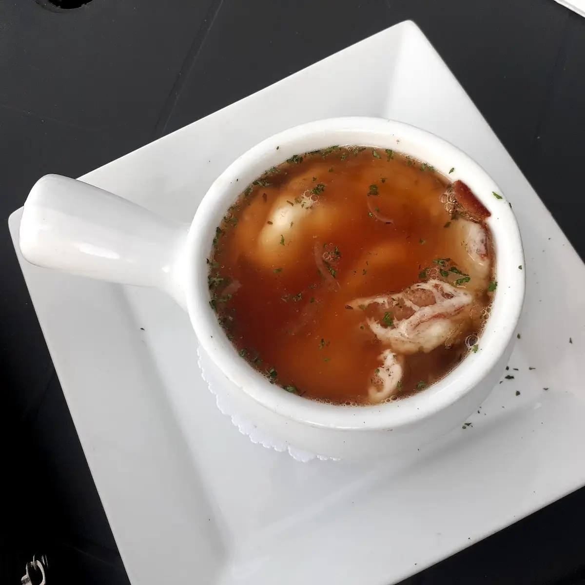 French Onion Soup, Scuttlebutt Tap & Eatery