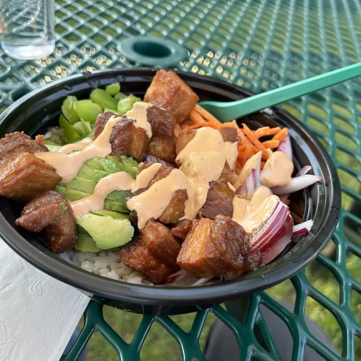 Teriyaki Bowl with Pork Belly