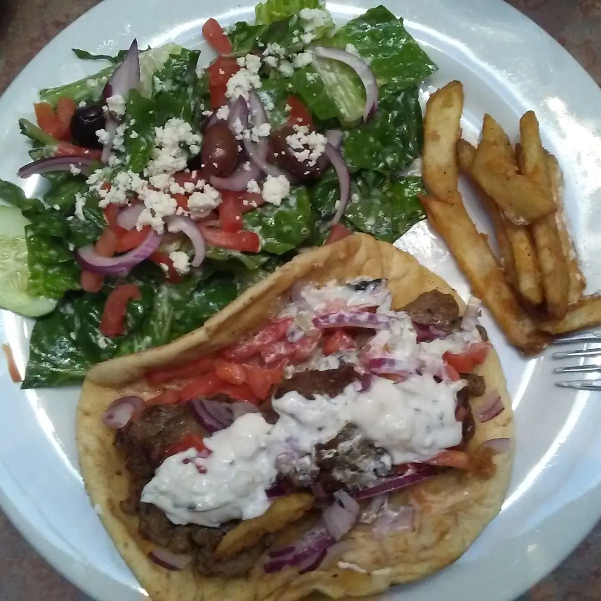 Indian Taco Plate