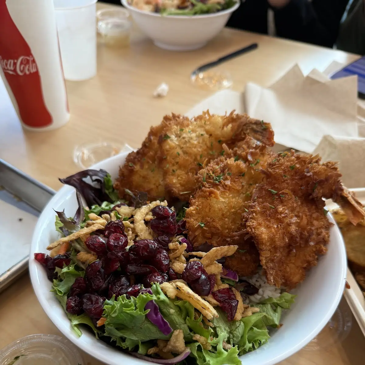 Coconut Shrimp Plate