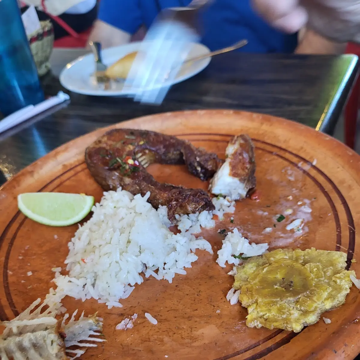 fried yuca cheese and nata