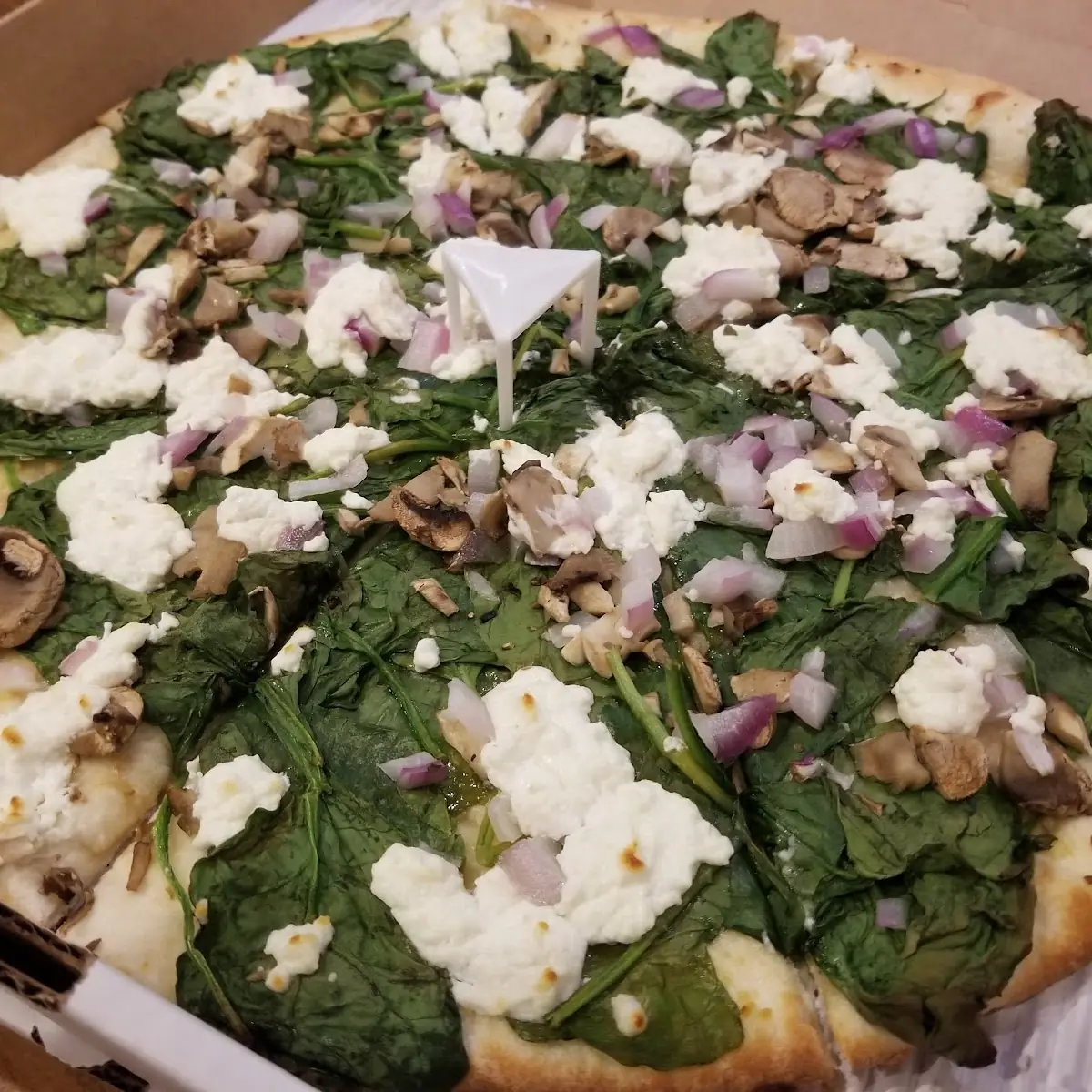 Goat Cheese Pizza